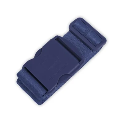 Abbildung von Hauptstadtkoffer Koffergurt, 5 cm x 190 cm, Besonders Auffällig &amp; Sicher, Gepäckband, Luggage Strap für Koffer, Darkblue