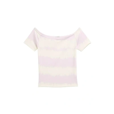 Abbildung von TOM Tailor Tshirt print für Kinder, Größe: 128, Pale spring lilac tie dye