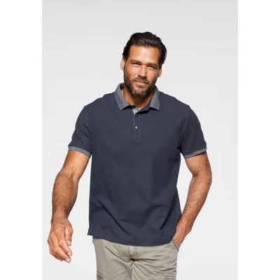 Abbildung von Arizona Poloshirt Kurzarm, mit Rippbündchen, Polokragen, aus Piqué Stoff