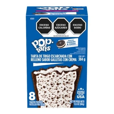 Abbildung von Kellogg&#039;s Frosted Pop Tarts with Sprinkles, Cookies and Cream, 8 ct