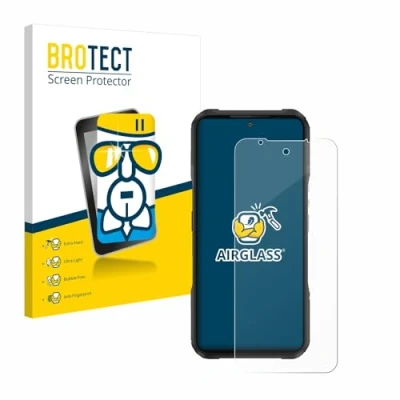 Abbildung von BROTECT Schutzglas für Doogee V20 Schutzfolie Panzer Folie Glas [Extrem Kratzfest 9H, Anti Fingerprint, Ultra Transparent]
