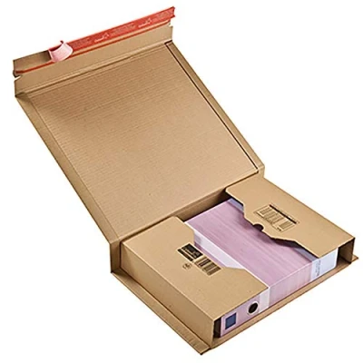 Abbildung von ColomPac Versandverpackung 380x290x 80mm braun