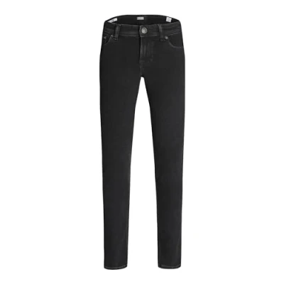 Abbildung von Jack &amp; Jones Junior Jjiglenn JNR Jeans Slim Fit für Kinder, Größe: 140, Black denim