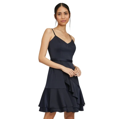 Abbildung von Vera Mont Cocktailkleid/festliches Kleid, Damen, Größe: 42, Dunkelblau