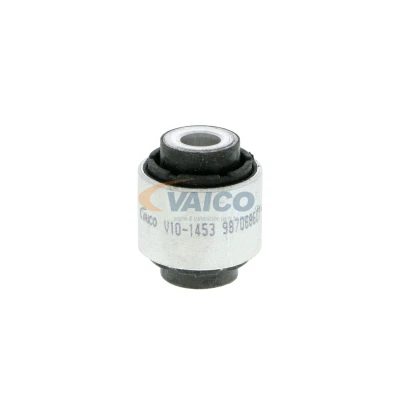 Abbildung von VAICO V10 1453 Querlenkerlager Original Qualität Hinterachse oben, innen Gummimetalllager für Querlenker VOLKSWAGEN: Touran I, Golf 5 Schrägheck