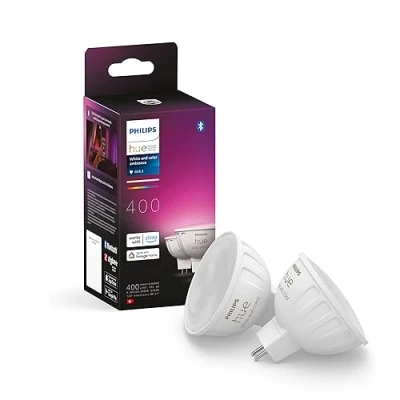 Abbildung von Philips Hue Spot White and Color MR16 Doppelpack