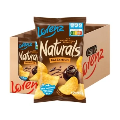 Abbildung von Lorenz Snack World Naturals Balsamico, 12er Pack (12 x 95 g)