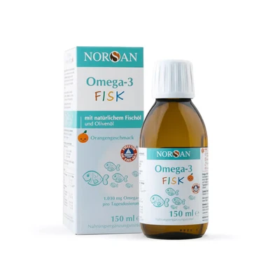 Abbildung von Norsan Omega 3 FISK f.Kinder flüssig 150 ml