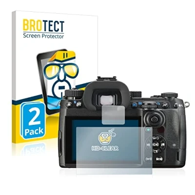 Abbildung von BROTECT (2 Stück Schutzfolie für Pentax K 3 Mark III Displayschutz Folie Ultra Klar