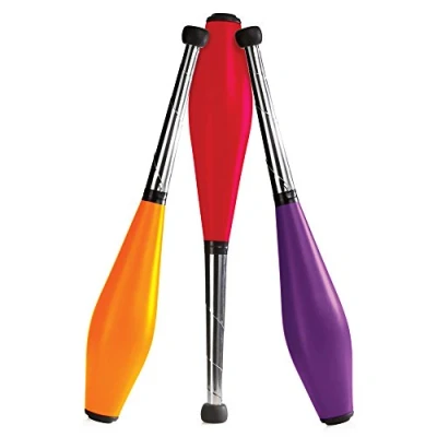 Abbildung von Bartl Balancetrainer 3er Set Acrobat Jonglierkeulen, mit Netztasche, 52 cm lang, für alle Altersgruppen