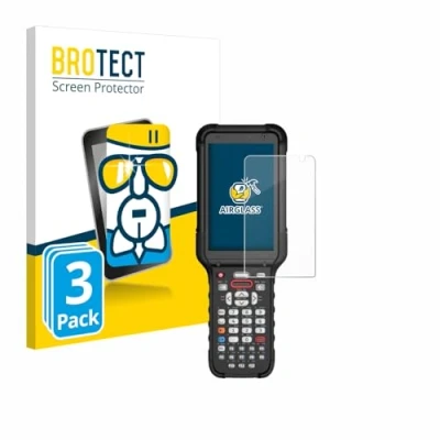 Abbildung von BROTECT Schutzglas für Honeywell CK67 (3 Stück) Schutzfolie Panzer Folie Glas [Extrem Kratzfest 9H, Anti Fingerprint, Ultra Transparent]