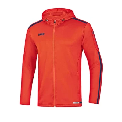 Abbildung von JAKO Herren Kapuzenjacke Striker 2.0, flame/navy, 4XL, 6819