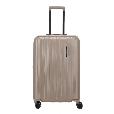 Abbildung von Travelite Barbara Novelty 4 Wheel Trolley M satin nude Hartschalenkoffer