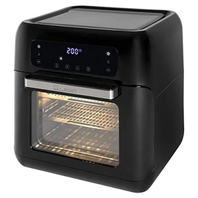 Abbildung von Clatronic FR 3747 H, Heißluftfritteuse, 11 l, 200 C, Schwarz, Berührung, LED