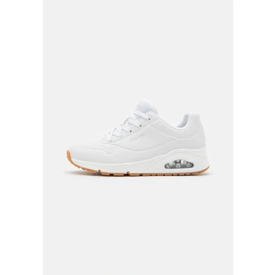 Abbildung von Skechers Wide Fit UNO Sneaker low, Damen, Größe: 41, White Schuhe
