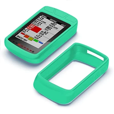 Abbildung von Voikoli Schutzhülle für Wahoo ELEMNT ROAM V2, GPS Fahrradcomputer, weiches Silikon, Blaugrün