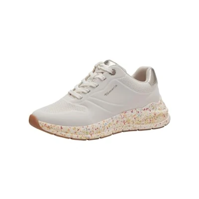 Abbildung von Tamaris Sneaker, mit gesprenkelter Laufsohle, Freizeitschuh, Halbschuh, Schnürschuh