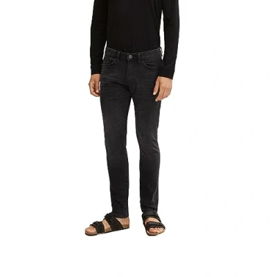 Abbildung von TOM TAILOR Herren Troy Slim Jeans 1032767, 10273 Dark Stone Black Denim, 30W / 34L