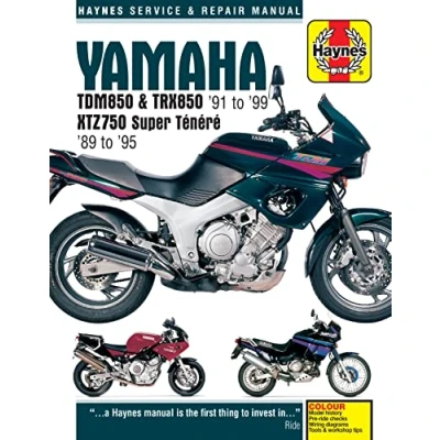 Abbildung von Yamaha TDM850, TRX850 &amp; XTZ750 (89 99) (Haynes Service and Repair Manual)