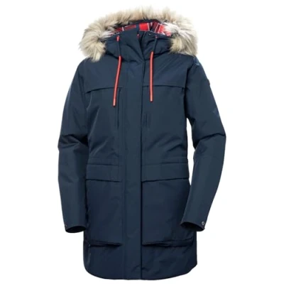 Abbildung von Helly Hansen Women&#039;s ACT Voyage Ocean Bound Raincoat