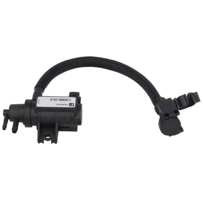 Abbildung von PIERBURG 7.05981.04.0 Druckwandler, Turbolader Magnetventil elektrisch pneumatisch mit Schlauch Filter FIAT: Ducato III Bus