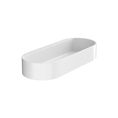 Abbildung von Hansgrohe WallStoris Ablagekorb mattweiß