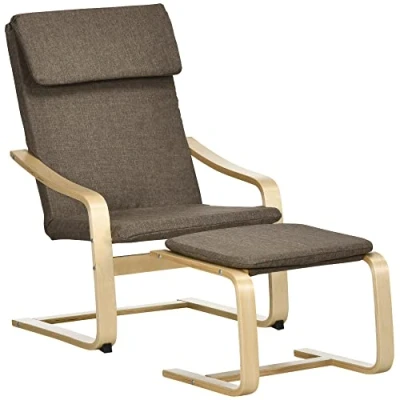 Abbildung von HOMCOM Relaxsessel Ruhesessel mit Armlehne (Relaxstuhl, 3 St., Armlehnensessel), BxLxH: 72 x 67 100 cm