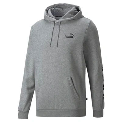 Abbildung von Puma TAPE Hoodie Sweatshirt, Herren, Größe: Small, Medium gray heather