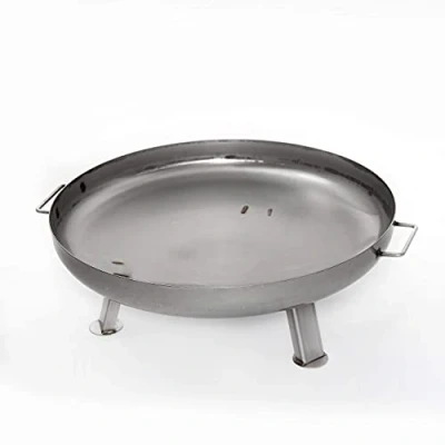 Abbildung von Czaja Feuerschalen® Edelstahl Feuerschale Bonn Ø 60 cm aus rostfreiem, hitzebeständigem Edelstahl, Rostfreie für den Garten und Terrasse