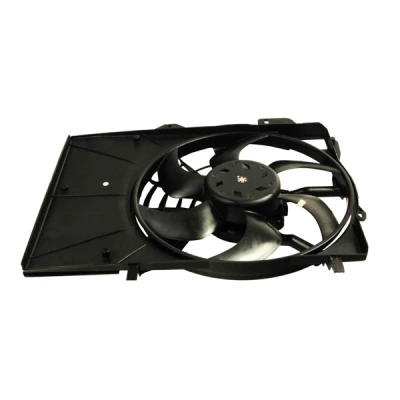 Abbildung von MAXGEAR AC230124 Lüfter 380 12 320 mit Kühlerlüfterrahmen (Zarge) PEUGEOT: 207 Schrägheck, CC, SW, CITROËN: C3 I C2 Schrägheck