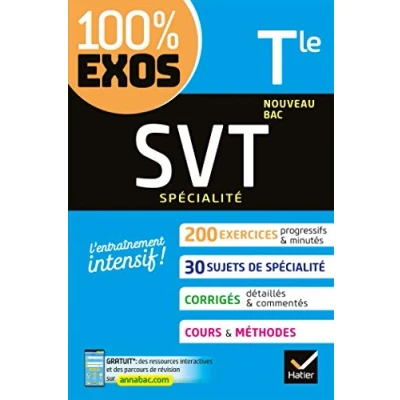 Abbildung von SVT Tle générale (spécialité): exercices résolus Nouveau bac Terminale