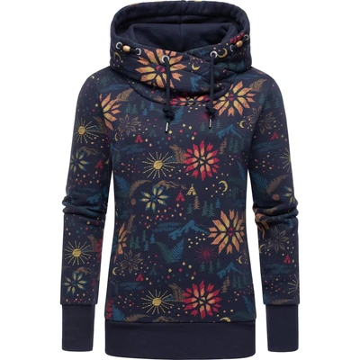Abbildung von Ragwear Kapuzenpullover &quot;Gripy B Print&quot;, Gemusterter Hoodie mit hohem Kragen
