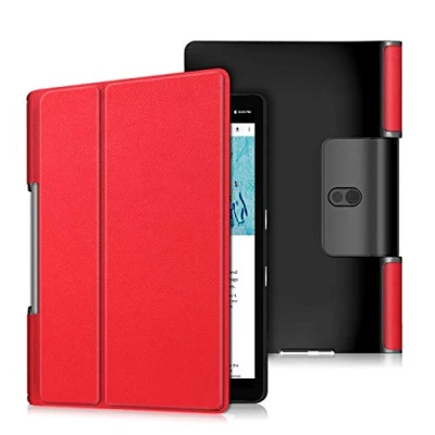 Abbildung von Fmway Hülle Tasche für Lenovo Yoga Smart Tab YT X705F (10,1 Zoll) 2019 mit Ständerfunktion