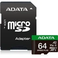 Abbildung von SPEED PLUS microSDXC 64 GB, Speicherkarte