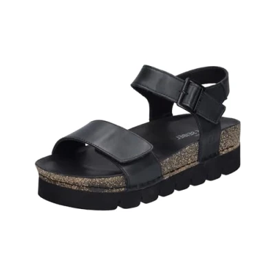 Abbildung von Josef Seibel Sandale &quot;Alice 03&quot;, Sommerschuh, Sandalette, Plateauabsatz, mit Klettverschluss