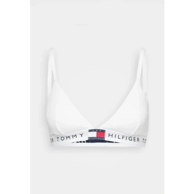 Abbildung von Tommy Hilfiger Heritage Triangle Triangel BH, Damen, Größe: 38 40, White