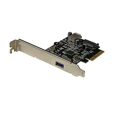 Abbildung von StarTech.com 2 Port USB 3.1 (10Gbit/s) PCIe Karte A, 1x Extern, Intern PCI Express Unterstützt UASP