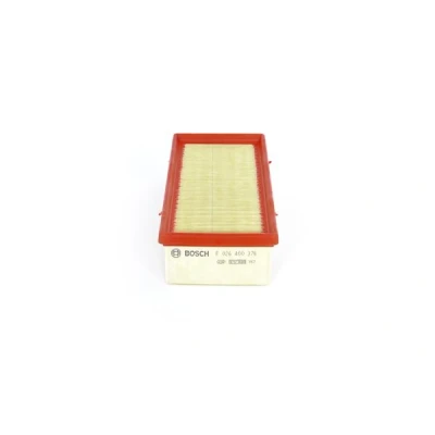 Abbildung von BOSCH F 026 400 376 Luftfilter 63 121 239 Filtereinsatz PEUGEOT: 208 I Schrägheck, 301 Limousine, 2008 Kombi, CITROËN: C4 II Cactus, C3 III