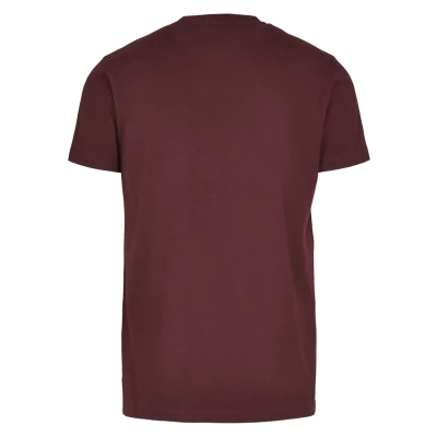Abbildung von Urban Classics Basic TEE Tshirt basic, Herren, Größe: 5XL, Redwine