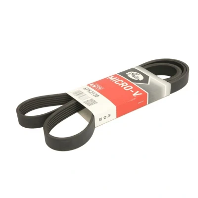 Abbildung von GATES 6PK2138 Keilrippenriemen 2138 6 Polyester, EPDM (Ethylen Propylen Dien Kautschuk) RoadMax Value Line MERCEDES BENZ: E Klasse Coupe