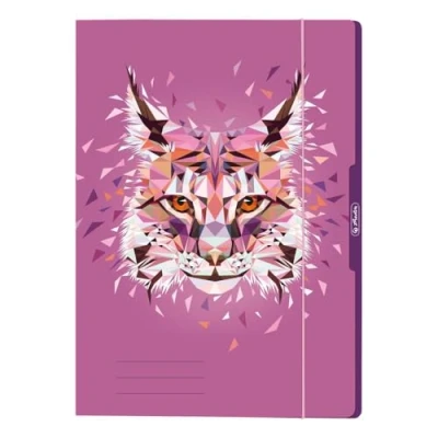 Abbildung von herlitz 50027958 Sammelmappe A4, Motiv: Wild Animals Luchs, 1 Stück