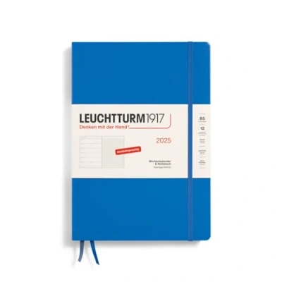 Abbildung von LEUCHTTURM1917 370482 Wochenkalender &amp; Notizbuch Composition (B5) 2025, Sky, Deutsch