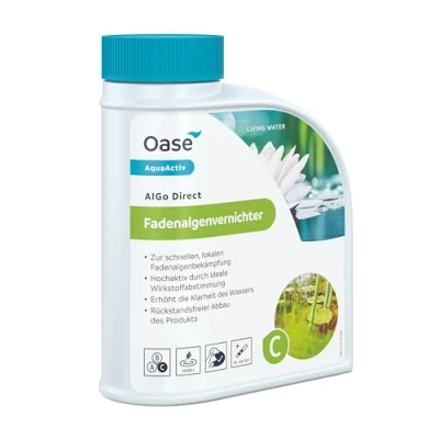 Abbildung von Oase Teichfilter AquaActiv AlGo Direct 500 ml Fadenalgen Vernichter
