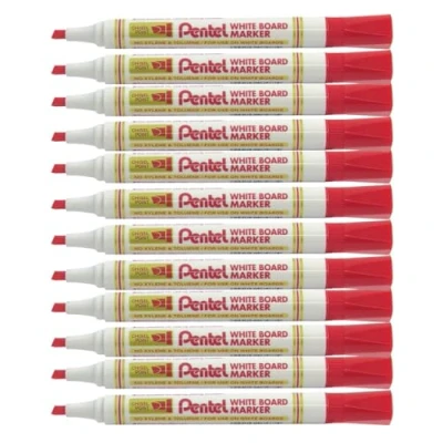 Abbildung von Pentel 4,5 mm Whiteboard Marker, Keilspitze, Rot