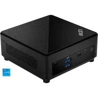 Abbildung von MSI Cubi 5 12M 021BDE Barebone Mini PC, Intel Core i5 1235U, bis zu 64GB RAM, 1x M.2 SSD und 1 x 2.5 SSD/HDD, Thunderbolt 4, WiFi 6E, Bluetooth 5.3, schwarz