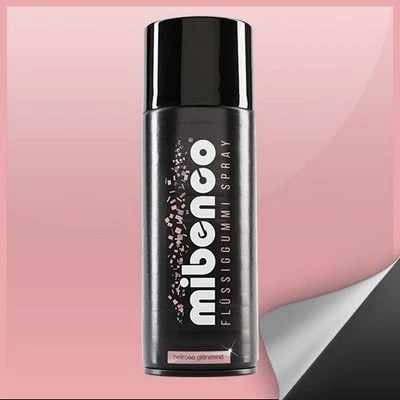 Abbildung von Mibenco 71413015 Lack rosa, hell, glänzend Spraydose 400ml Flüssiggummi spray