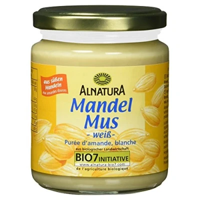 Abbildung von Alnatura Bio Mandelmus Weiß, Vegan, 250g