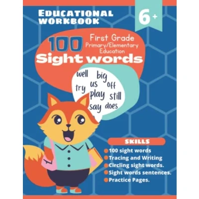 Abbildung von first Grade 100 Sight Words Workbook: Learn, trace, and practice the Most Common High Frequency for kids that are learning to write ... . (Educational Workbooks PreK 1 Collection)