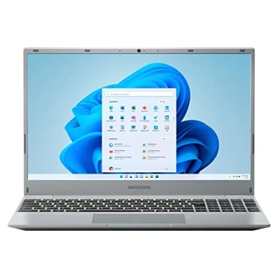 Abbildung von MEDION E15309 39,5 cm (15,6 Zoll) Full HD Laptop (AMD Ryzen 5 5500U, 1TB PCIe SSD, 8GB DDR4 RAM, Win 11 Home)