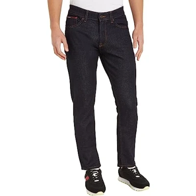 Abbildung von Tommy Jeans Herren Scanton Slim Stretch, Schwarz (Rinse), 32W / 36L
